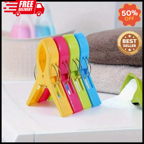 Beach towel clips pack - towel,