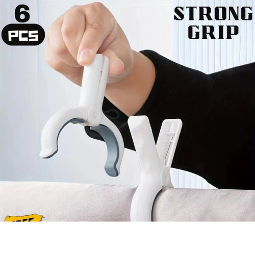 6pcs beach towel clips - beach,