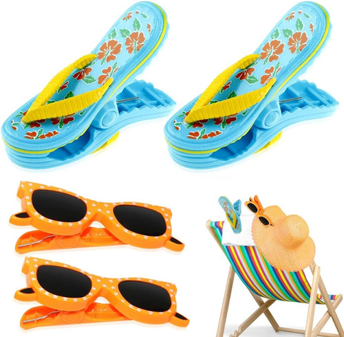 Beach towel clips pcs sun - 4,