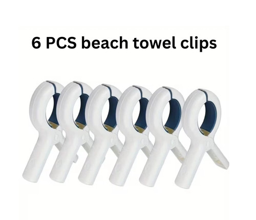 Beach towel clips non - towel, non-slip