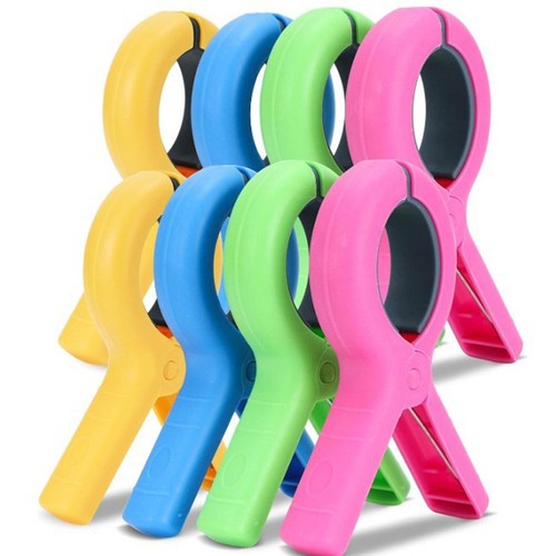 Beach towel clips plastic - beach,