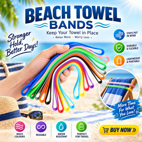 Sunbed towel clips - sunbed,