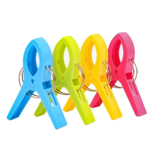 4pcs beach towel clips large - 4pcs,