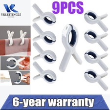 9 Pcs Large Beach Towel Clips