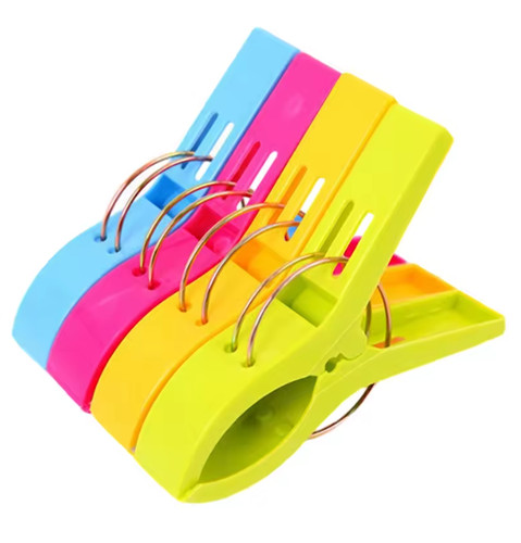 4pcs beach towel clips large - 4pcs,