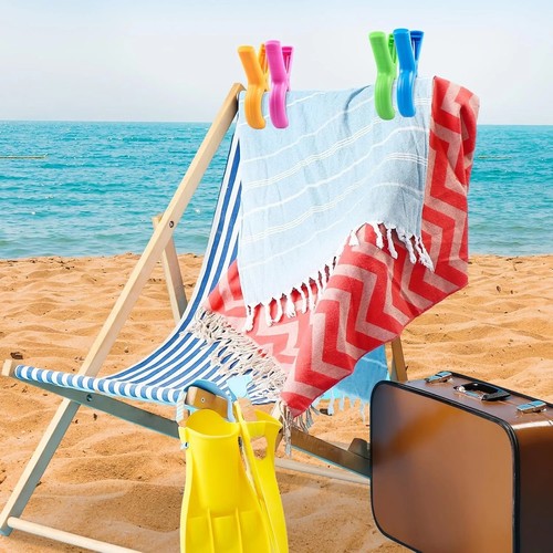 8pcs towel clips clothes pool - clothes,