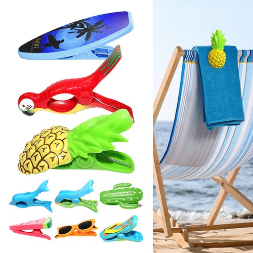 New beach towel clip - new,