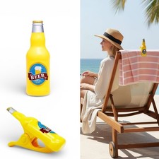 2pcs Beach Towel Clips Beer
