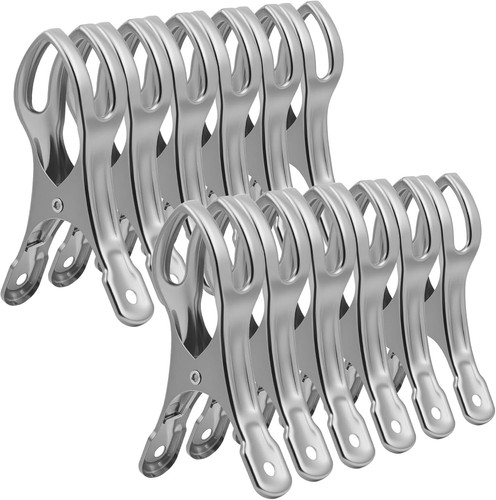 Pcs large stainless steel - 12,