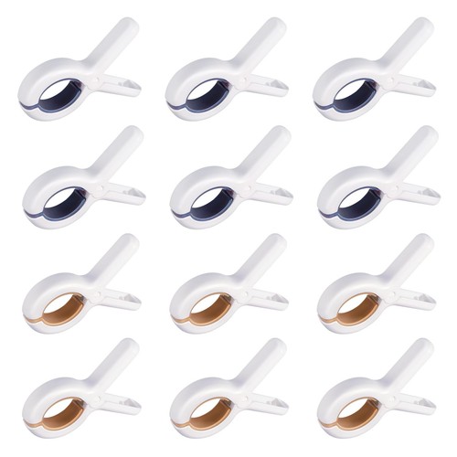 Pcs beach towel clips - 12,