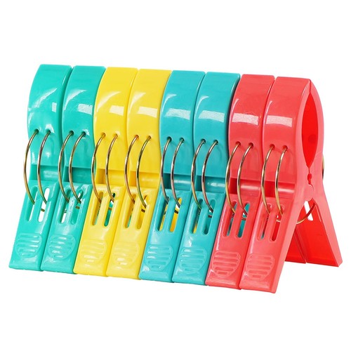 Sunbed towel clips - sunbed, for