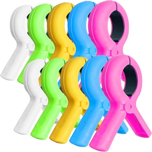 10x beach towel clips - beach,