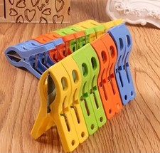 Pack Of 8 Beach Towel Clips