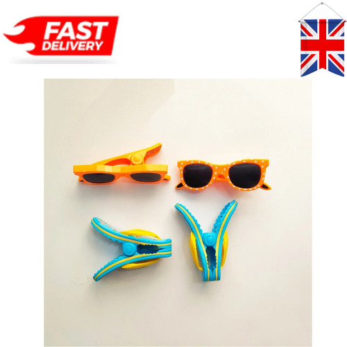 2pcs beach towel clips clothes - beach,